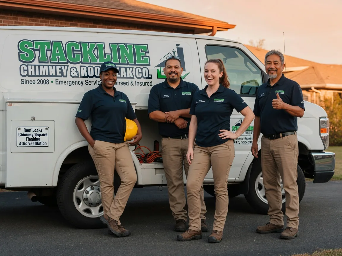 Chimney flashing repair company in Chuckey, TN